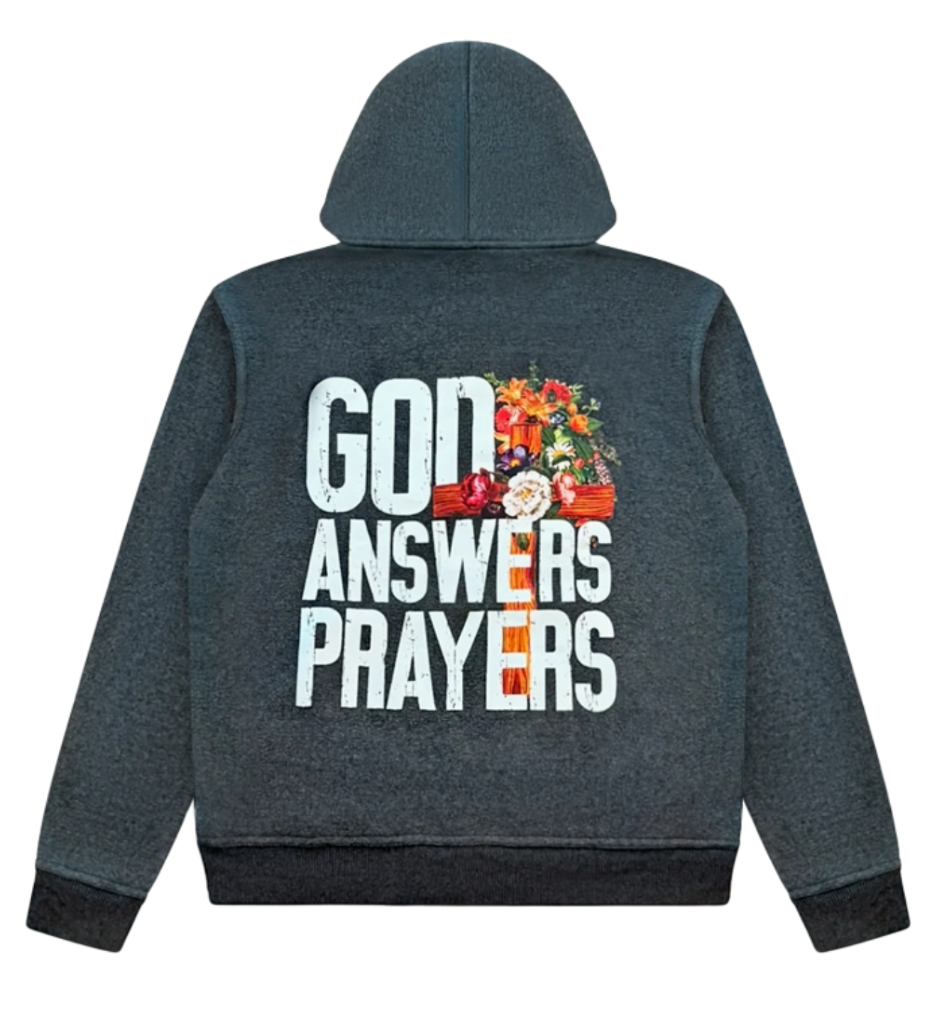 Acid Washed God Answers Prayers Hoodie