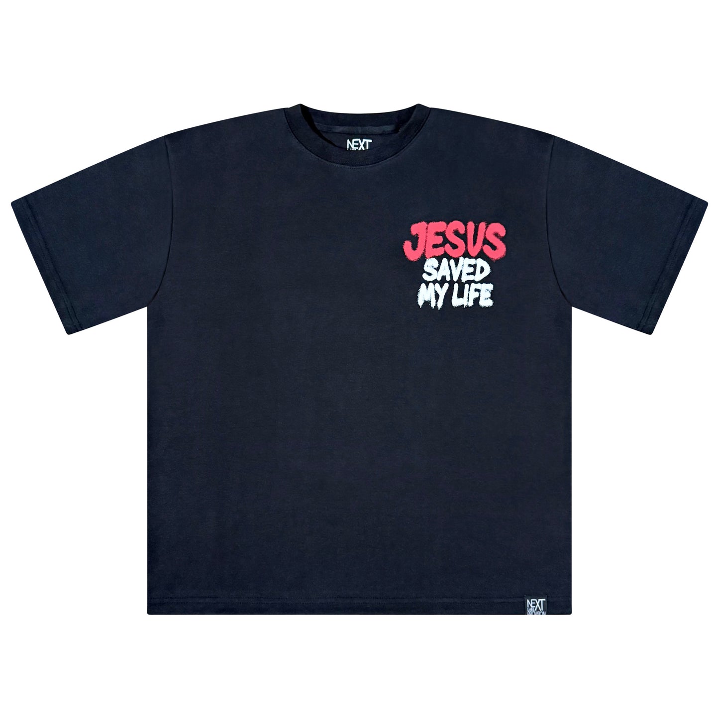 Black Jesus Saved My Life Tee