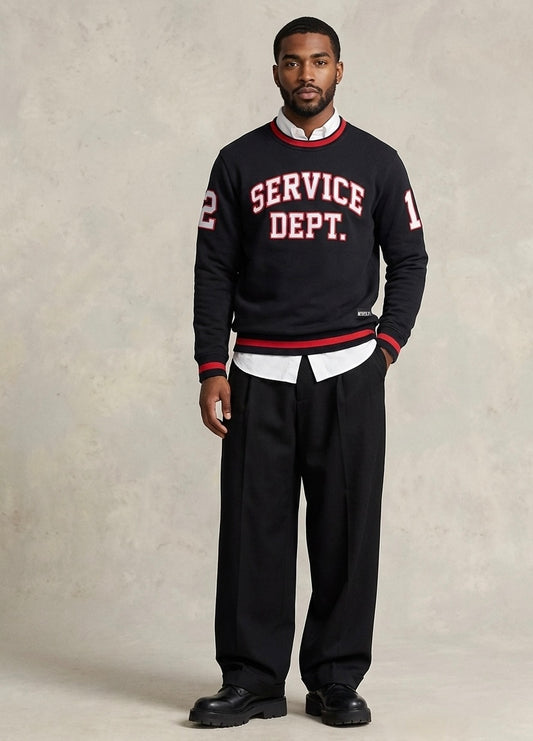 Service Dept Varsity Sweatshirt