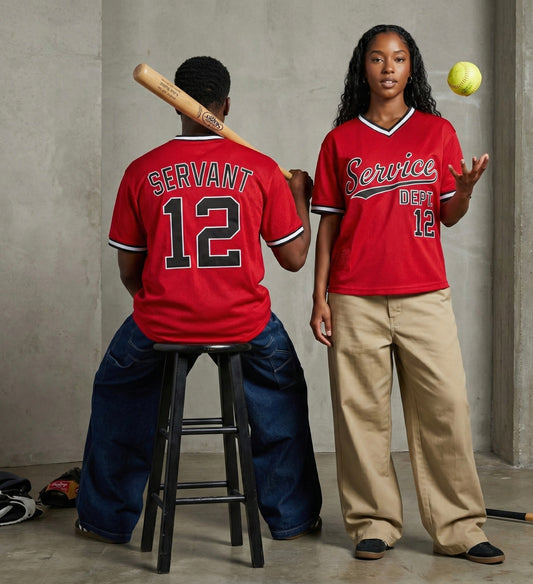 Blood Red "In The Game" Jersey