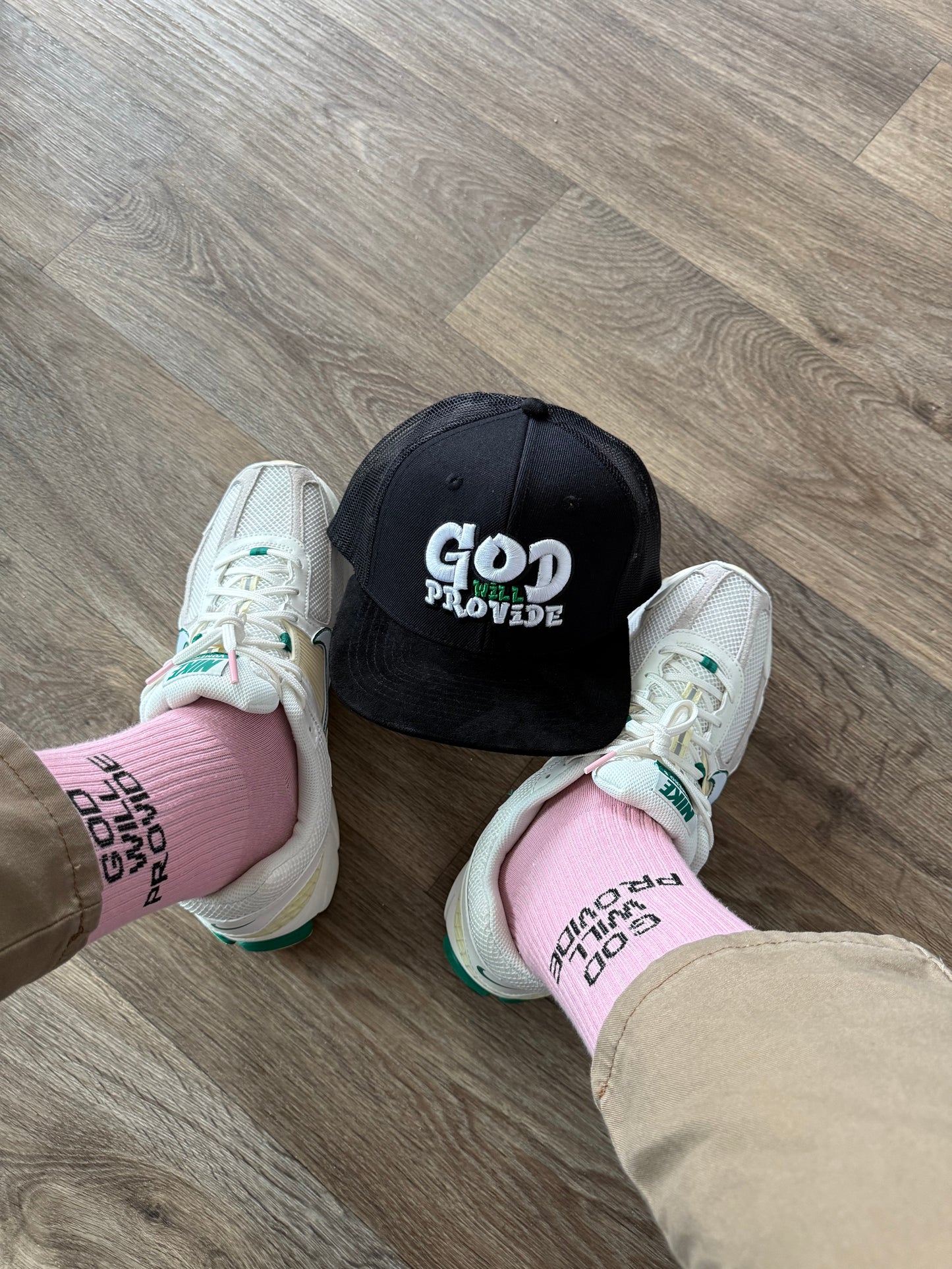 Cotton Candy God Will Provide Socks
