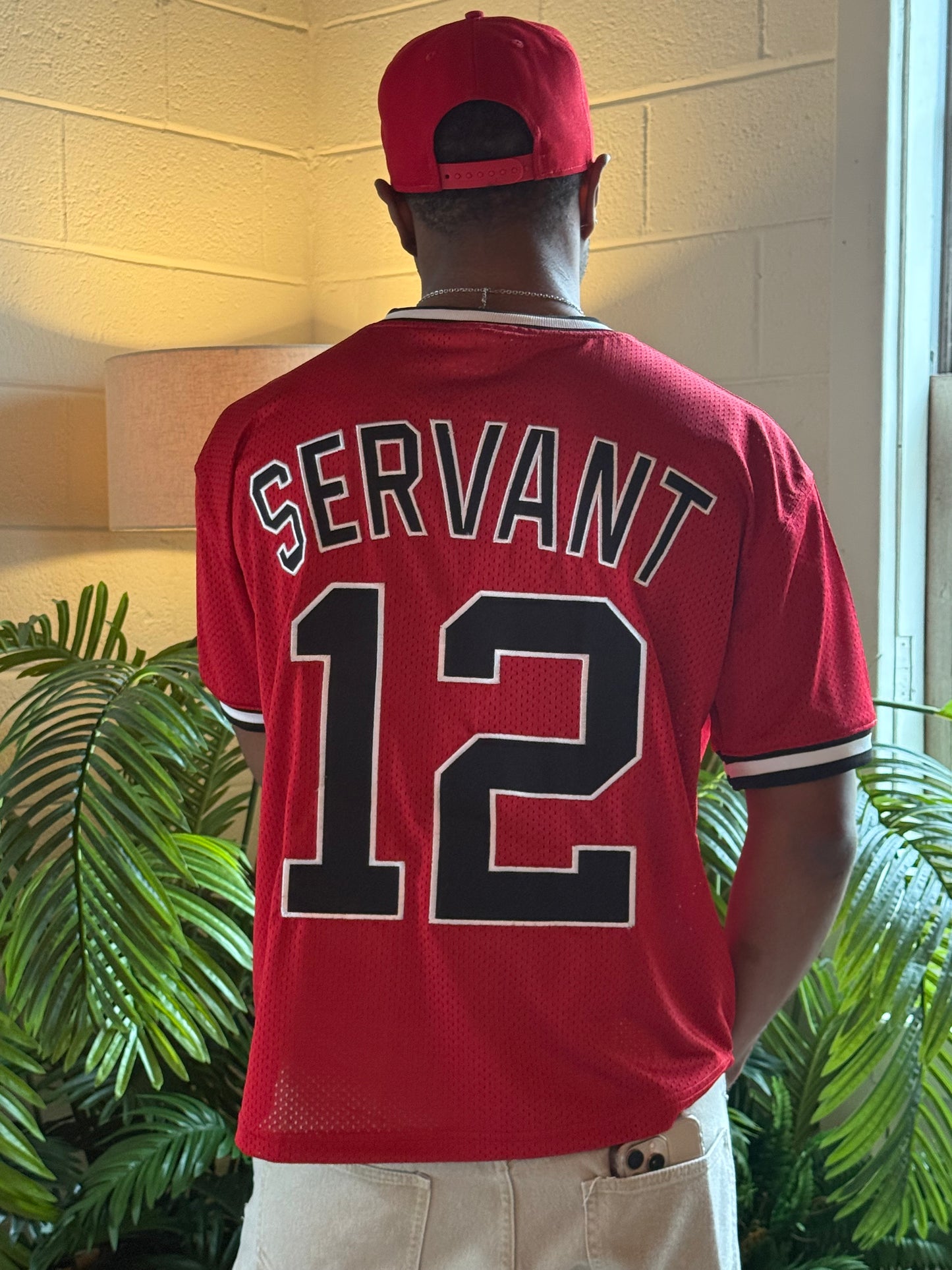 Blood Red "In The Game" Jersey