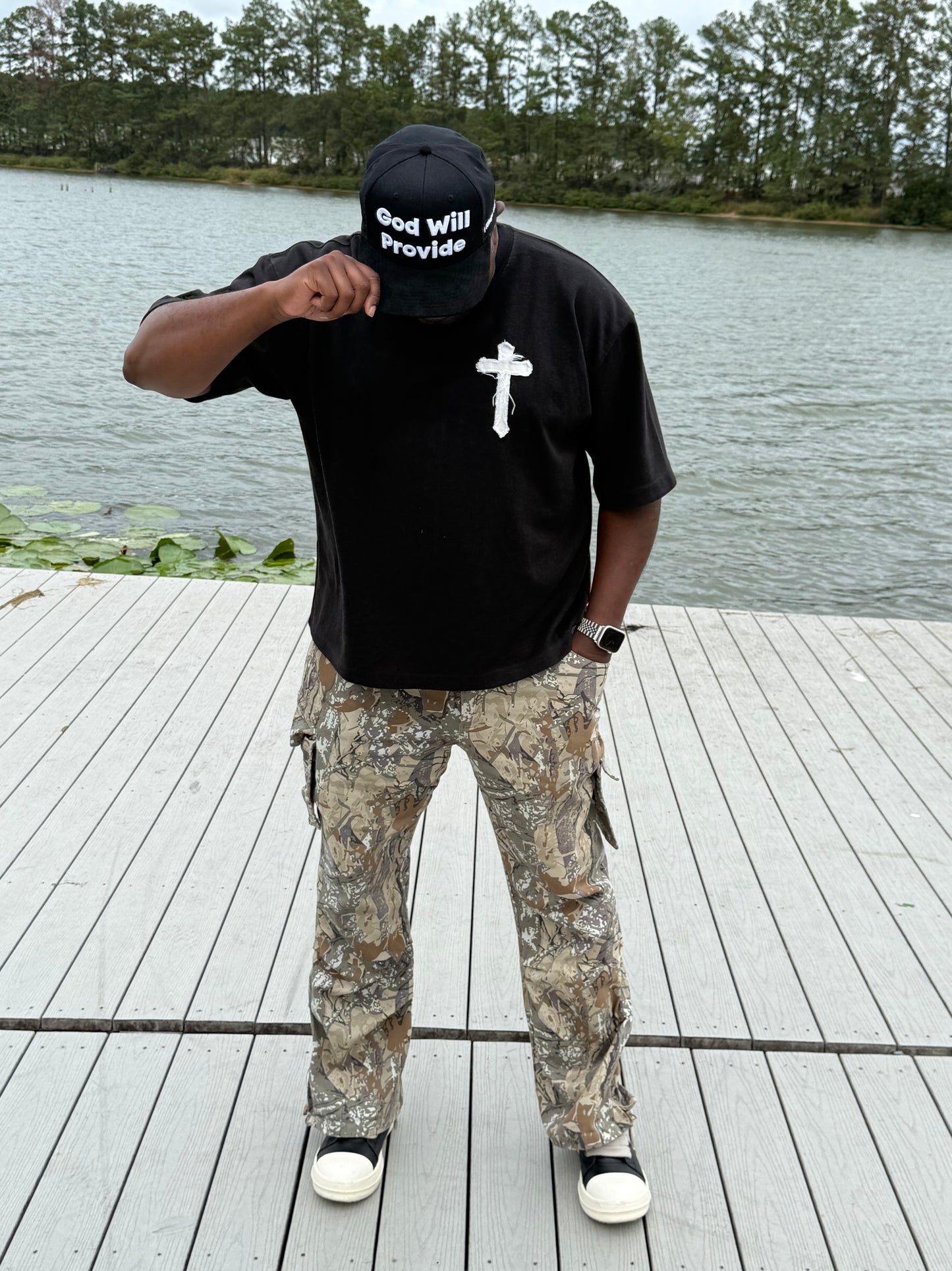 Oversized Carry Your Cross Tshirt