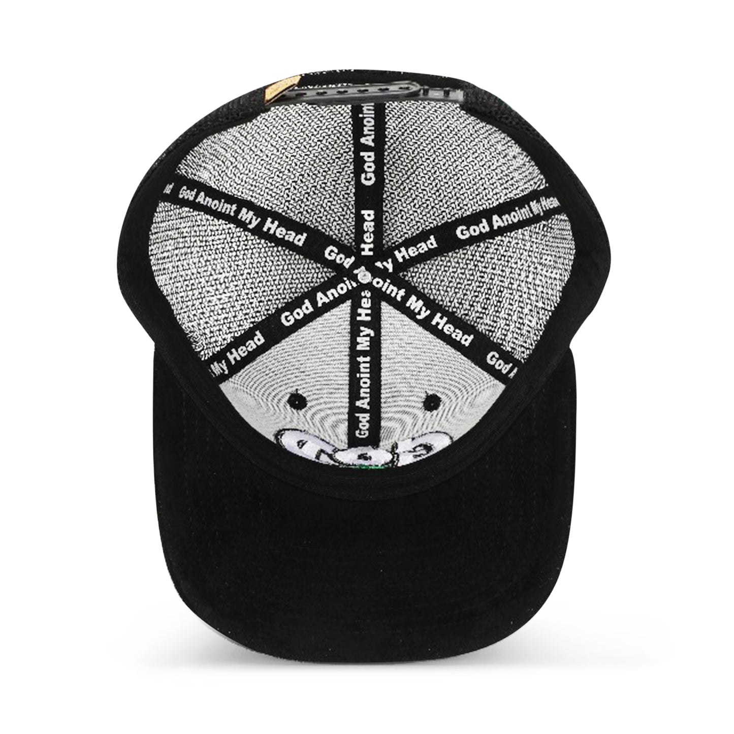 God Will Provide Blessed Green Trucker Cap