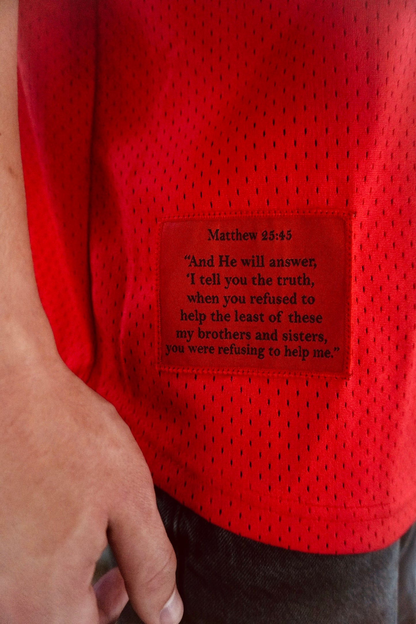 Red Called To Serve Jersey