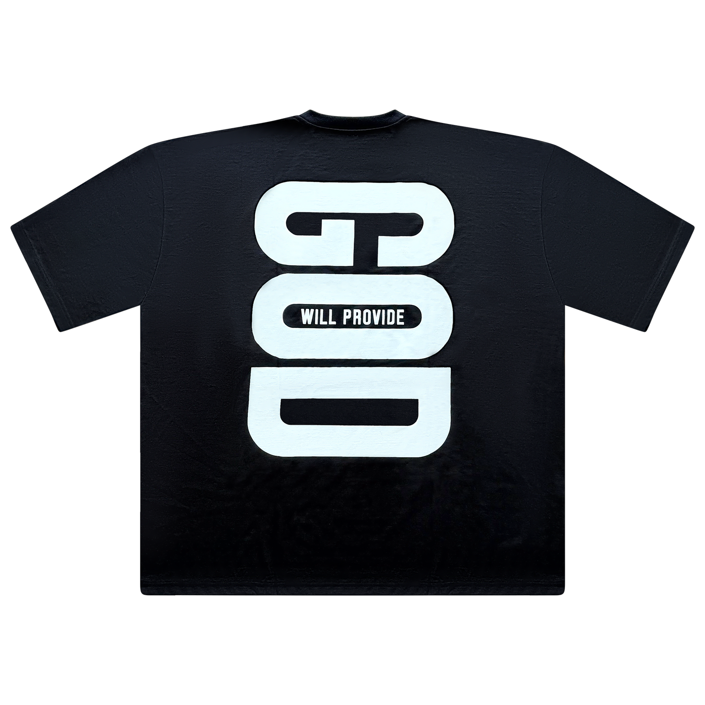 Oversized Bold God Will Provide Tee