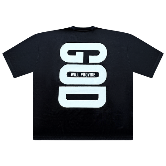 Oversized Bold God Will Provide Tee