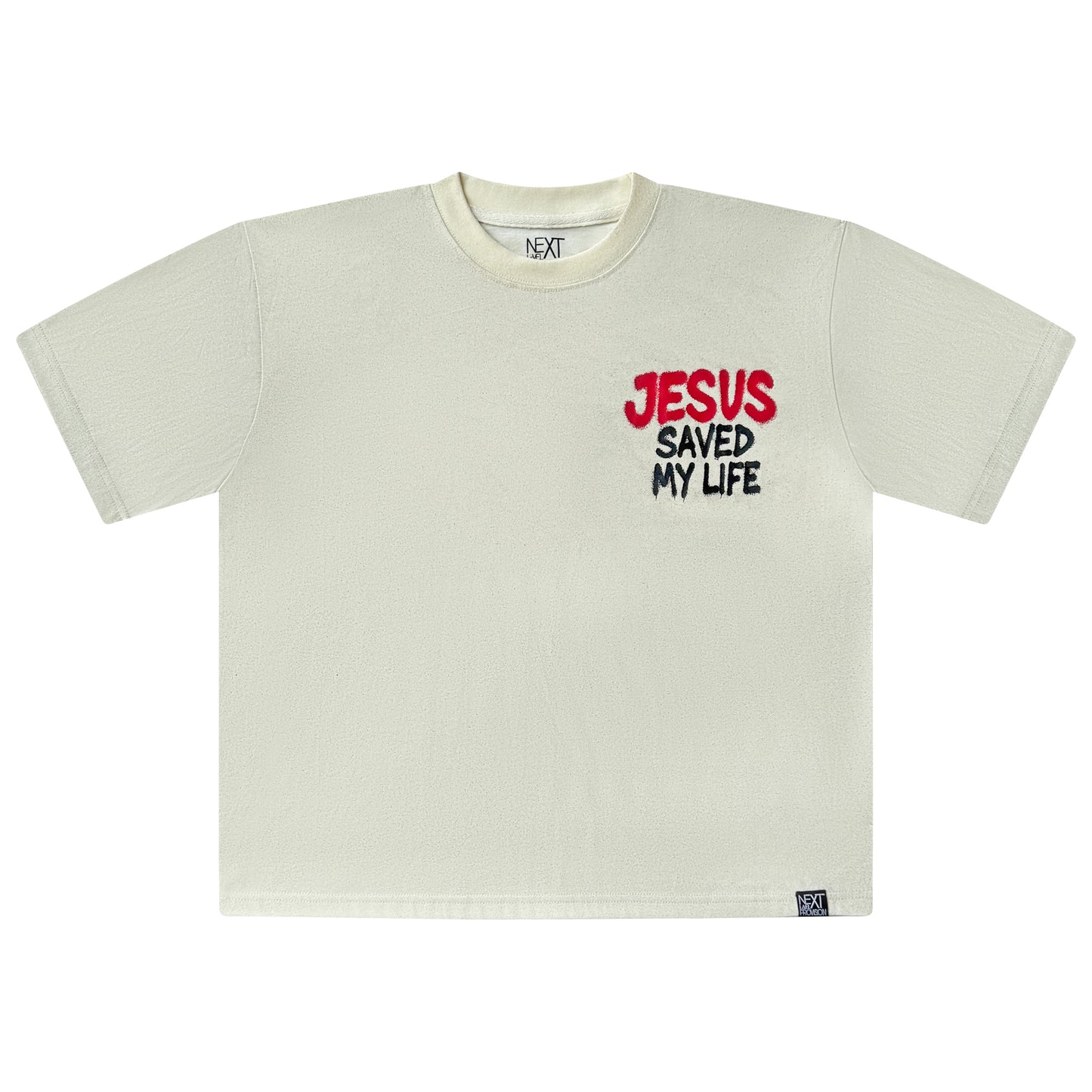 Oversized Jesus Saved My Life Tee