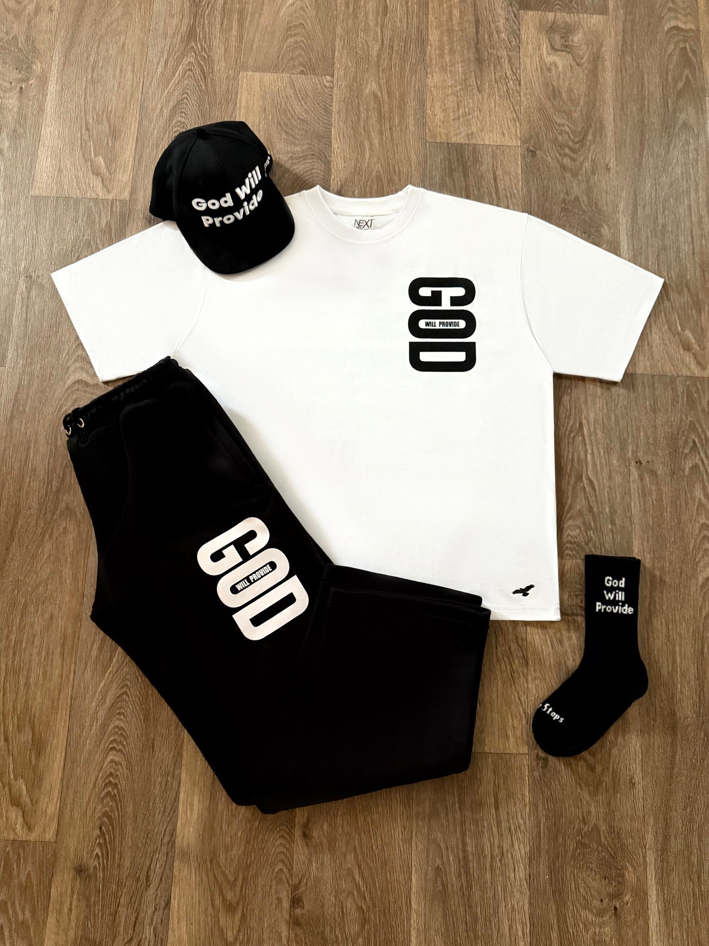 The Bold God Will Provide Track Pants