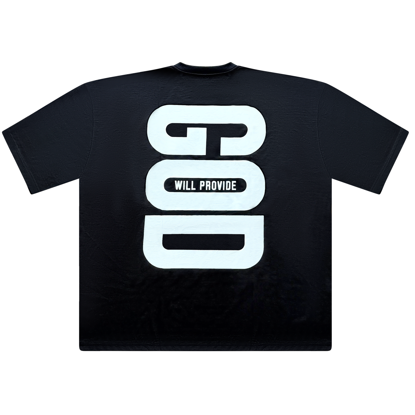 Oversized Bold God Will Provide Tee