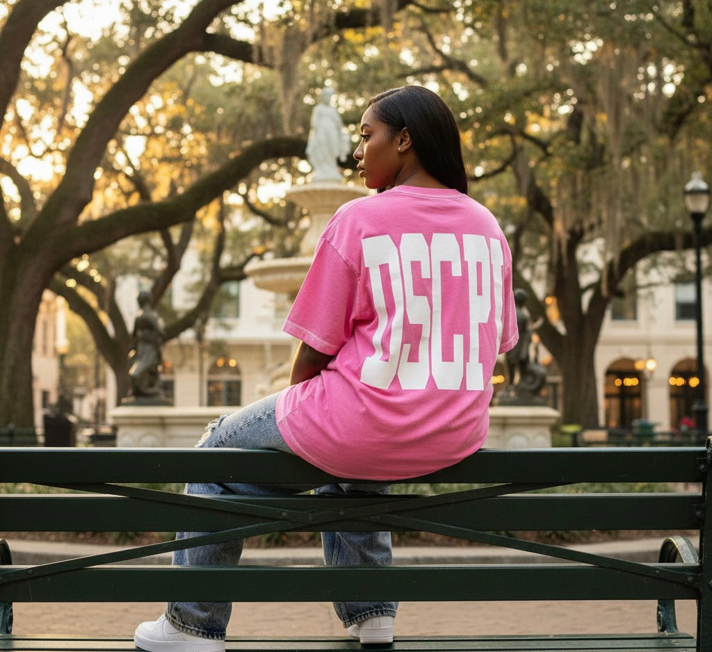 Pink Bold DSCPL Tee (Pink)