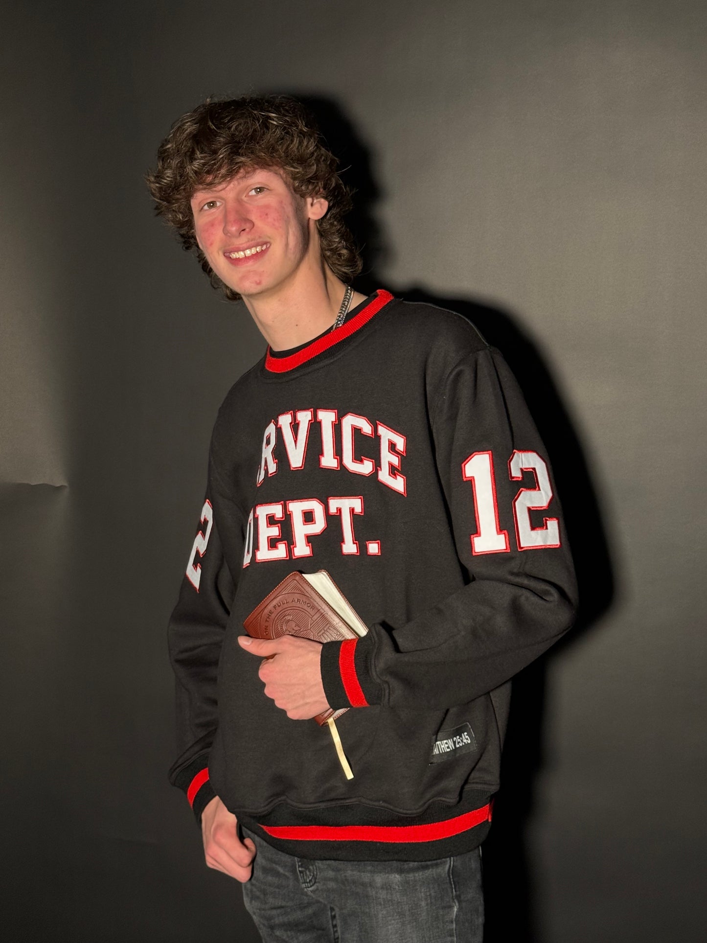 Service Dept Varsity Sweatshirt