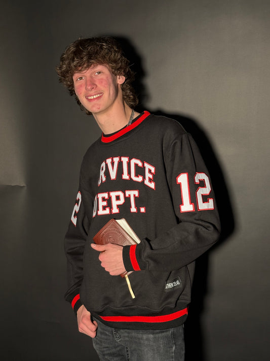 Service Dept Varsity Sweatshirt