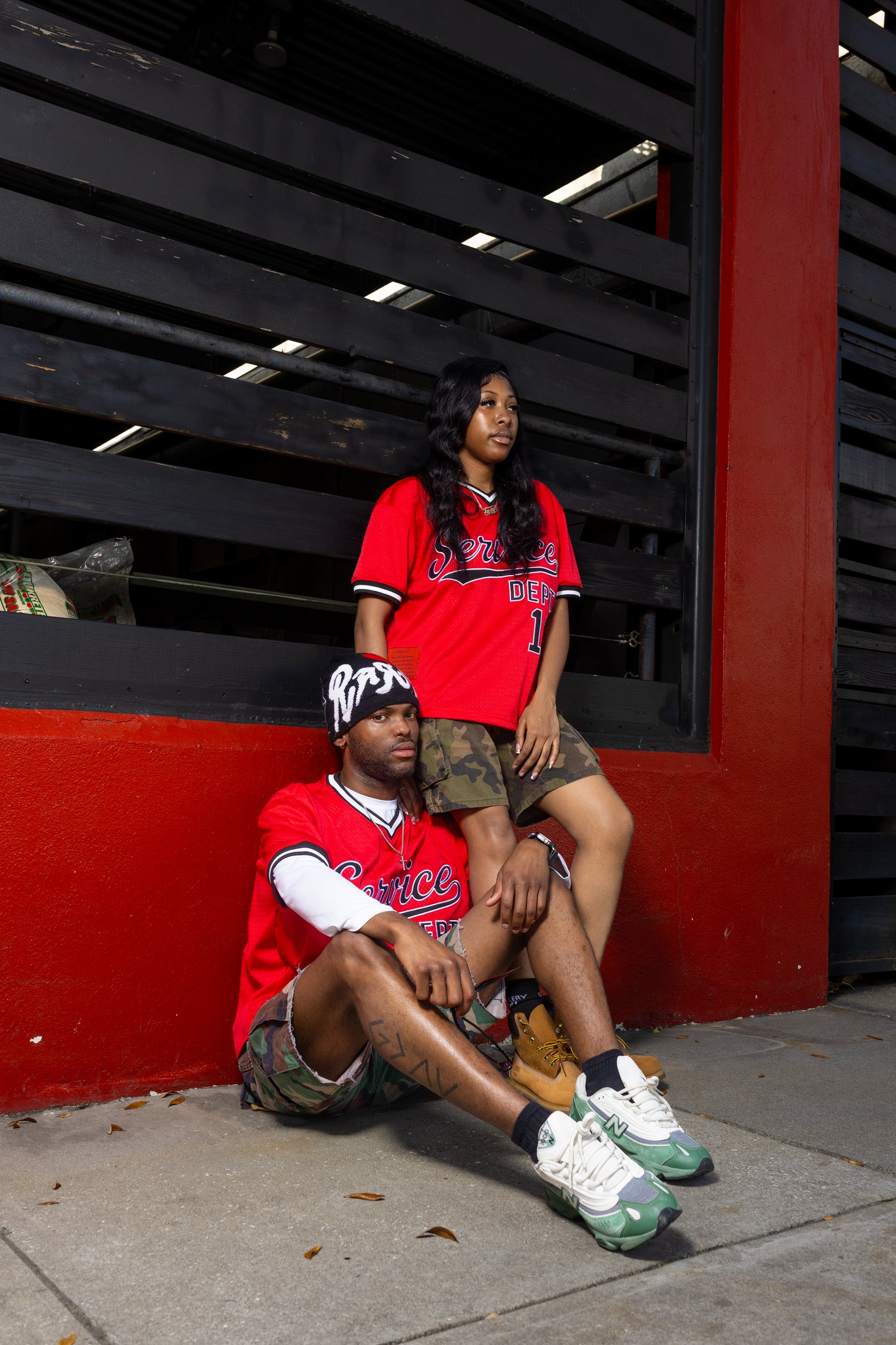 Blood Red "In The Game" Jersey