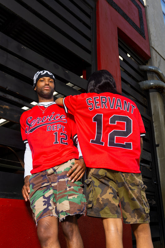 Blood Red "In The Game" Jersey