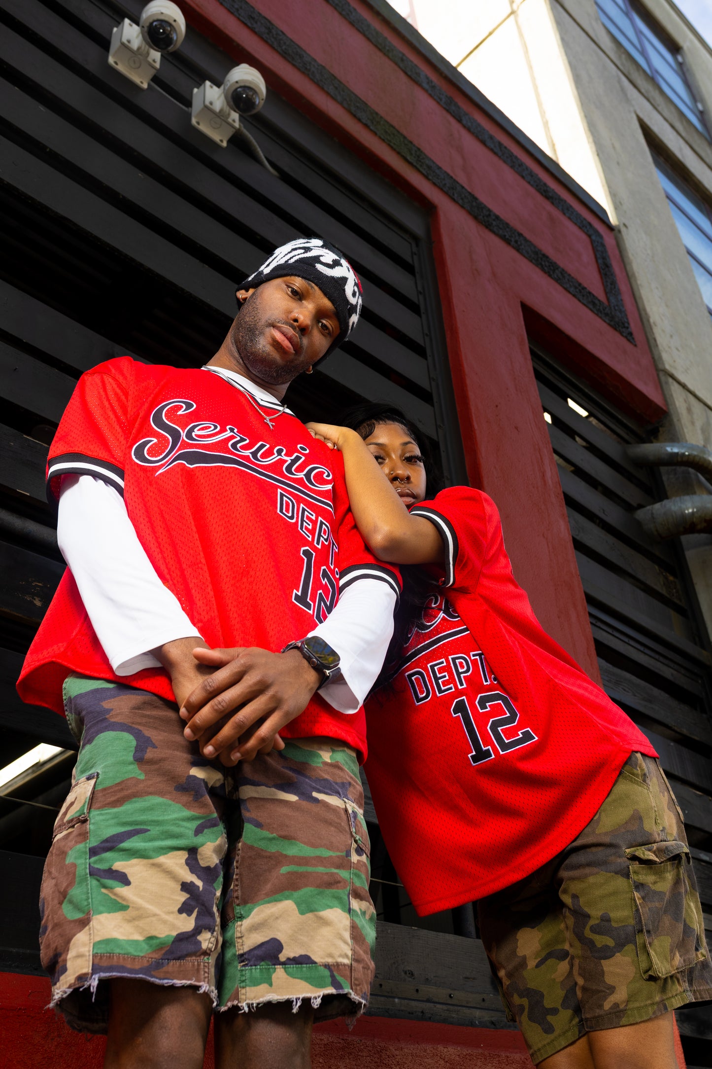 Blood Red "In The Game" Jersey