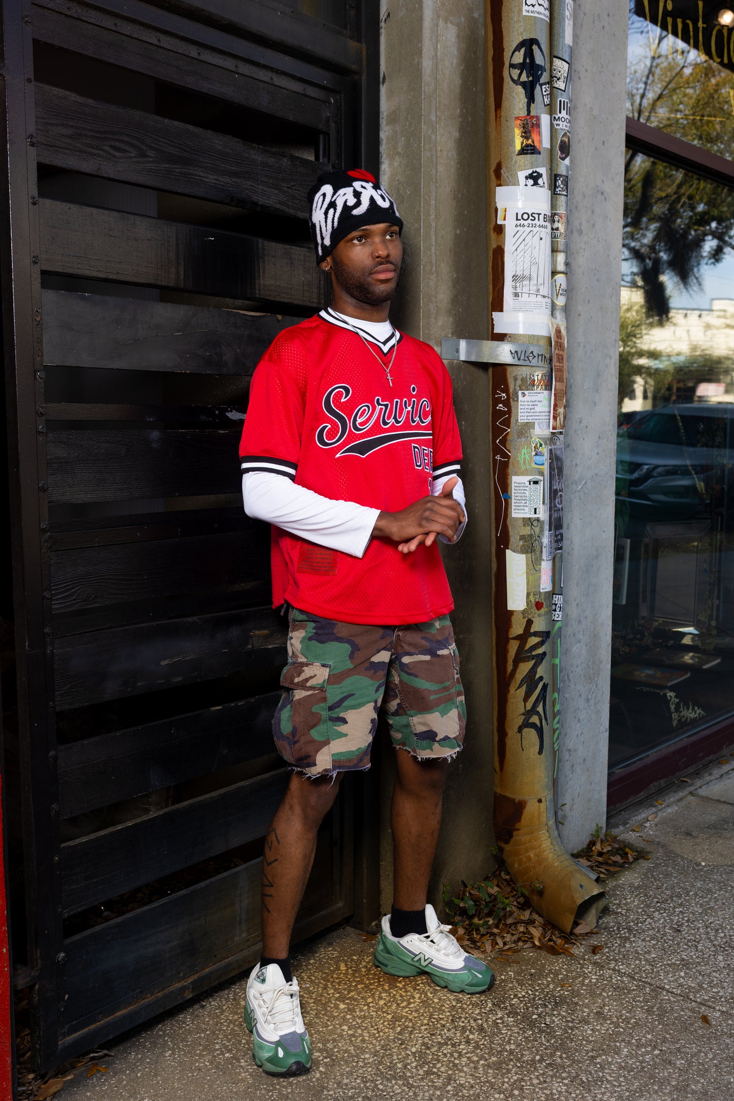 Blood Red "In The Game" Jersey