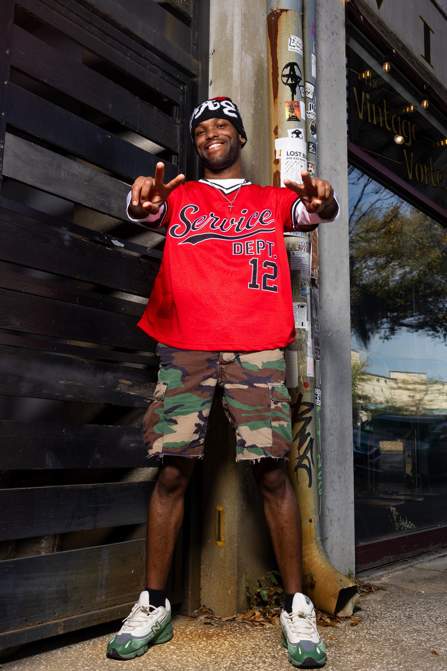 Blood Red "In The Game" Jersey